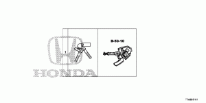 KEY CYLINDER SET(SMART)(L H)
