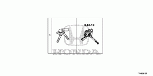 KEY CYLINDER SET(SMART)(R H)