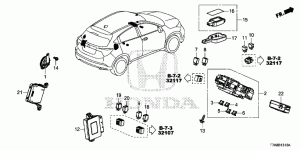 CONTROL UNIT(CABIN)(LH)(1 )