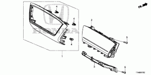 AUTO AIR CONDITIONER CONT ROL(LH)