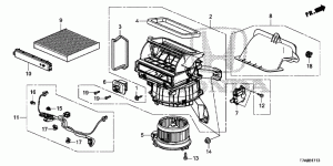 HEATER BLOWER(LH)(2)