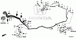 Brake system hose, tube