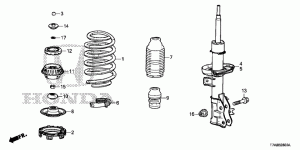 FRONT SHOCK ABSORBER(1)