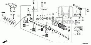 Tie rod, idler arm, cross tie rod