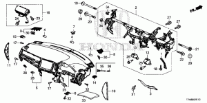 INSTRUMENT PANEL(RH)