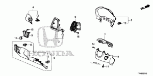 INSTRUMENT PANEL GARNISH( DRIVER SIDE)(LH)