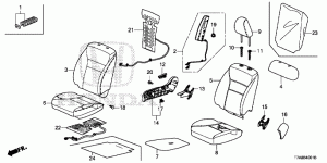 FRONT SEAT(LH)(PASSENGER SIDE)(1)