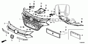 FRONT GRILLE(1)