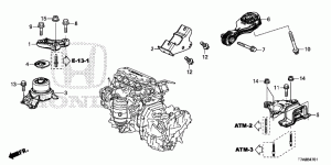 Transmission mounts