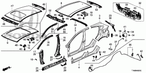 OUTER PANELS/REAR PANEL