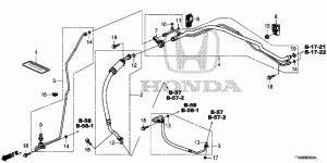 Air supply pipe for IC engine