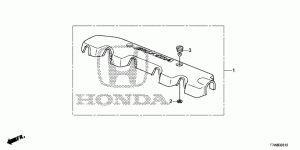 ENGINE COVER(1.8L)