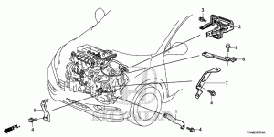 ENGINE WIRE HARNESS STAY( 1.5L)
