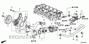 IC engine cooler thermostat