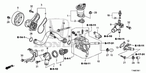IC engine cooler thermostat