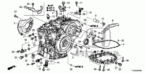 Transmission gaskets, seals, glands