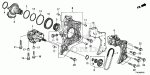OIL PUMP/STATOR SHAFT