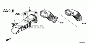 AIR INTAKE TUBE(1.5L)