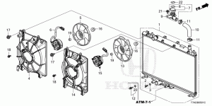 RADIATOR(T.RAD)(SOHC)