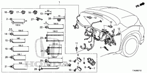 WIRE HARNESS(RH)(3)