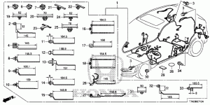 WIRE HARNESS(RH)(4)