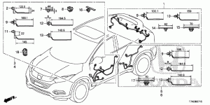 WIRE HARNESS(RH)(6)