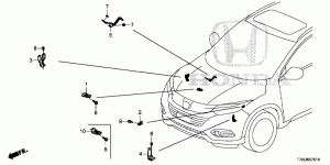 WIRE HARNESS BRACKET(RH)