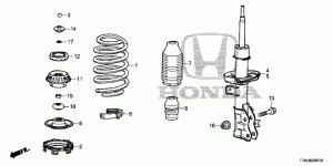 FRONT SHOCK ABSORBER(2)