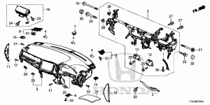 INSTRUMENT PANEL(RH)