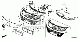 FRONT GRILLE(1)