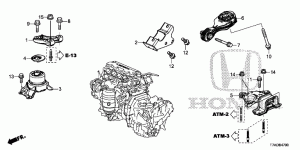 Transmission mounts