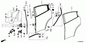 REAR DOOR PANELS