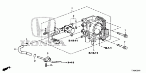 THROTTLE BODY(1.5L)(SOHC)