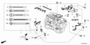 ENGINE WIRE HARNESS(1.5L) (SOHC)
