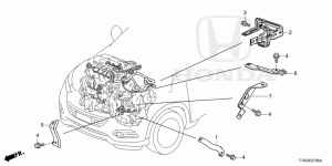 ENGINE WIRE HARNESS STAY( 1.5L)