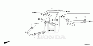 BREATHER PIPE(1.5L)(SOHC)