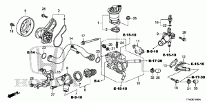 WATER PUMP(1.8L)