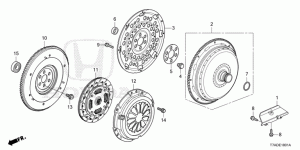 CLUTCH/TORQUE CONVERTER(1 .5L)