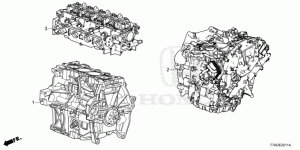 ENGINE ASSY./TRANSMISSION  ASSY.(1.5L)(SOHC)