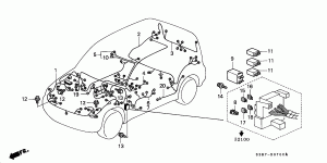 WIRE HARNESS (LH)