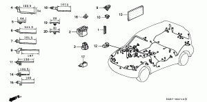 HARNESS BAND/BRACKET