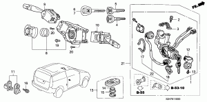 COMBINATION SWITCH (LH)