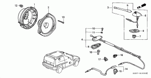 RADIO ANTENNA/SPEAKER