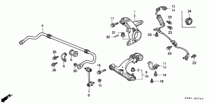 Stabilizer silent blocks, bushings
