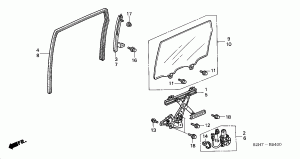 REAR DOOR WINDOWS (5 DOOR)