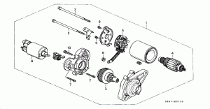 Starter, components