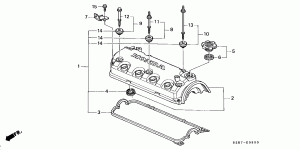 Cylinder head cover