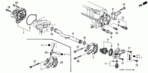 IC engine cooler thermostat