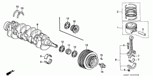 CRANKSHAFT/PISTON