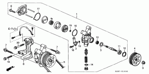 POWER STEERING PUMP